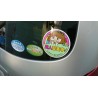 (CC-SK) 高速有鉛 Kousoku Yuen "Henjin Wanted" Sticker [KMD017]