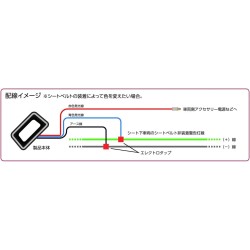 (CC-CSB) Valenti (ヴァレンティ) LED 安全帶轉燈裝飾 TOYOTA  [SBI-01]