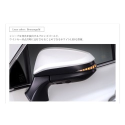 (CC-LTS) AVEST (アベスト) TOYOTA NOAH VOXY (80), HARRIER (60) LED Flowing Turn Signals [‎AV-015]