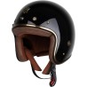 (MB-HM) ROYAL Vintage & Classic Style Helmet, Gloss Black [M20-GB]