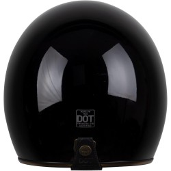 (MB-HM) ROYAL Vintage & Classic Style Helmet, Gloss Black [M20-GB]