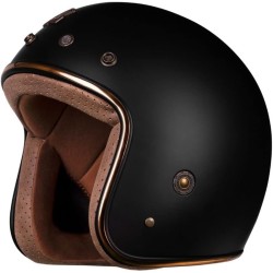 (MB-HM) ROYAL Vintage & Classic Style Helmet, Matte Black [M20-MB]