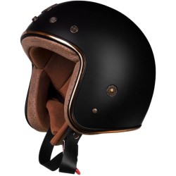 (MB-HM) ROYAL Vintage & Classic Style Helmet, Matte Black [M20-MB]