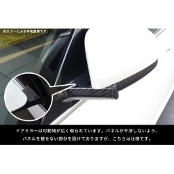 (C-BDTE) SecondStage (セカンドステージ) TOYOTA NOAH VOXY (90) Side Mirror Panel Cover [‎T669]