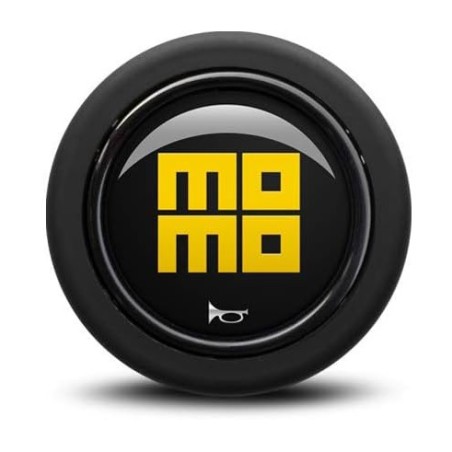 (CC-SWHB) MOMO Horn Buttons, YELLOW HERITAGE [HB-22]