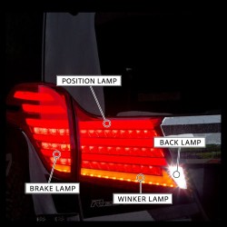 (CC-LTL) Valenti (ヴァレンティ) TOYOTA ALPHARD VELLFIRE (30 Early) Jewel LED Tail Lamp ULTRA [TT30ALU-2U]