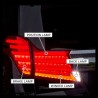 (CC-LTL) Valenti (ヴァレンティ) TOYOTA ALPHARD VELLFIRE (30 Early) Jewel LED Tail Lamp ULTRA [TT30ALU-2U]