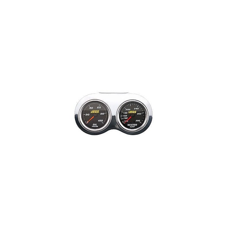 (CC-GA) JEGS Polished Gauge and Panel Kit [‎41081K]