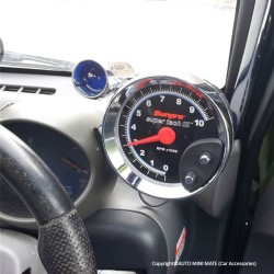 (CC-GA) Sunpro 5" Super Tach III Chrome Bezel/White Face Tachometer [‎CP7914]