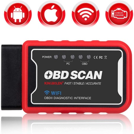 (CC-OBD) KINGBOLEN WiFi OBD2 掃描器 [K80]