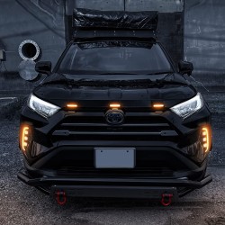 (CC-LSL) NEXUS Japan (ネクサスジャパン) TOYOTA 豐田 RAV4 (50)  LED Dual Color Luminous Front Nose Cover [fgcbt0561p-led-g-mbk]