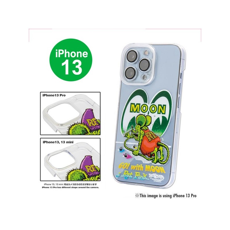 (GG-PH) Rat Fink Face iPhone 13 硬殼 [‎RAF593]