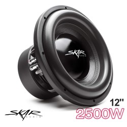 (C-AV-SW) Skar Audio EVL Series 12" 2500 瓦最大功率 Dual 2 Ohm 汽車重低音 [‎EVL-12 D2]