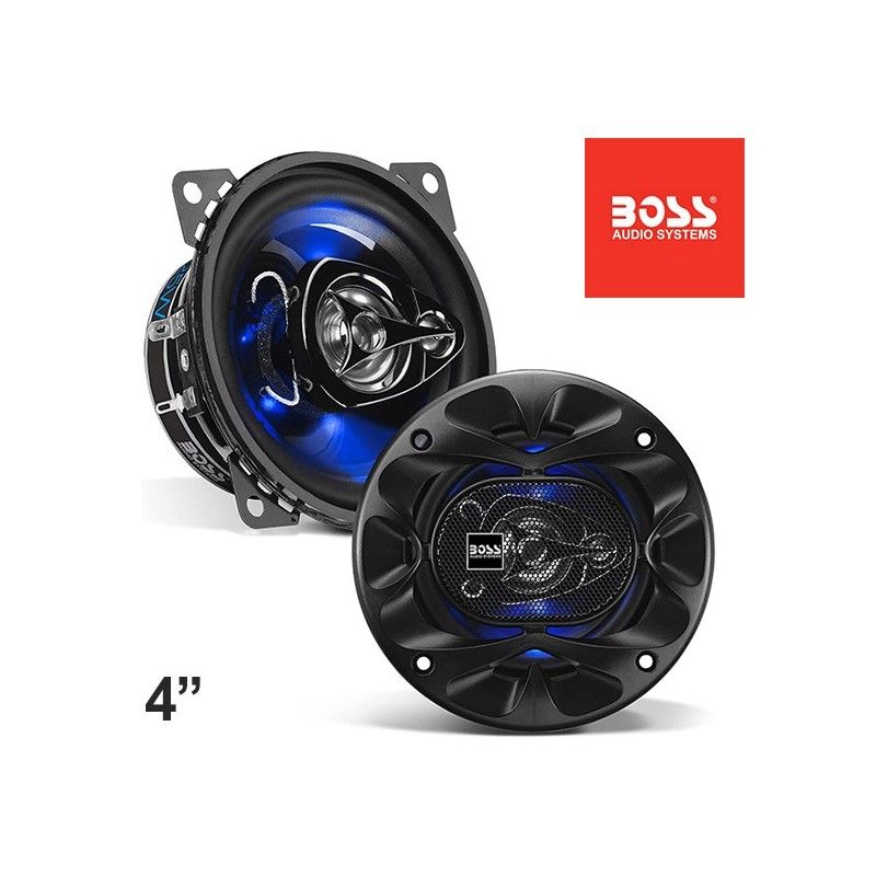 (C-AV-SP) BOSS Audio Systems LED Full Range 4” 汽車喇叭 (一套2件) [BE423]