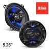 (C-AV-SP) BOSS Audio Systems LED Full Range 5.25” Car Stereo Speakers (Set of 2) [BE524]