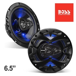 (C-AV-SP) BOSS Audio Systems LED Full Range 6.5” Car Stereo Speakers (Set of 2) [‎BE654]