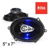 (C-AV-SP) BOSS Audio Systems LED Full Range 5” x 7” 汽車喇叭 (一套2件) [‎BE5768]