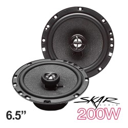 (C-AV-SP) Skar Audio RPX Series 6.5" 200 Watt Coaxial Car Speakers, Pair [RPX65]