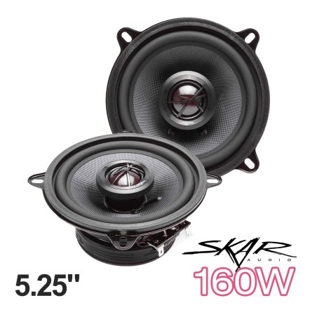 (C-AV-SP) Skar Audio TX Series 5.25"160 瓦2路精英同軸汽車喇叭, 對 [TX525]