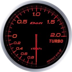 (CC-GE) Defi (デフィ) φ60 Defi-Link ADVANCE BF Turbo Meter 200kpa, Red [‎DF09902]