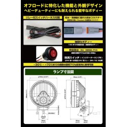 (CC-LFL)  IPF LED Fog Lamp 6000K, 白色霧燈 [S-950SRL]