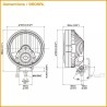 (CC-LFL)  IPF LED Fog Lamp 6000K, 白色霧燈 [S-950SRL]