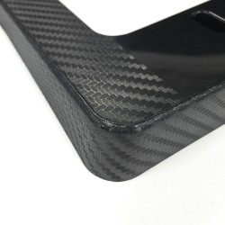 (CC-LF) SEIWA (セイワ) Angle License Frames (Carbon) [K376]