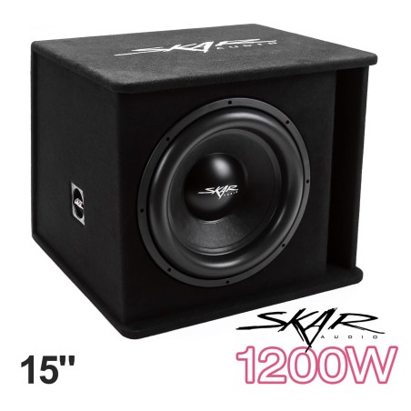 (C-AV-SW)Skar Audio SDR Series 15" 1200 Watt Vented Subwoofer Enclosure [‎SDR-1X15D2]