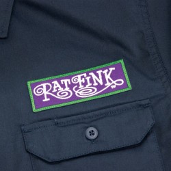 (G-AP-SH) Rat Fink Short Sleeve Work Shirt [RIF020NY]