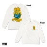 (G-AP-SW) Rat Fink Contrast Color Long Sleeve T-Shirt [RILF132]