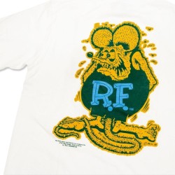 (G-AP-SW) Rat Fink Contrast Color Long Sleeve T-Shirt [RILF132]