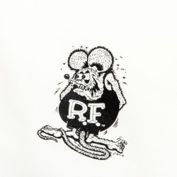 (G-AP-SW) Rat Fink Mono Standing Sweatshirt [RISKF098]