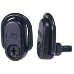 (MB-OT) Tanax Motofizz Cargo Hook, Black (Set of 2) [‎MF-4532]