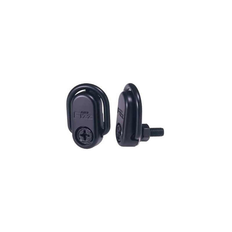 (MB-OT) Tanax Motofizz Cargo Hook, Black (Set of 2) [‎MF-4532]