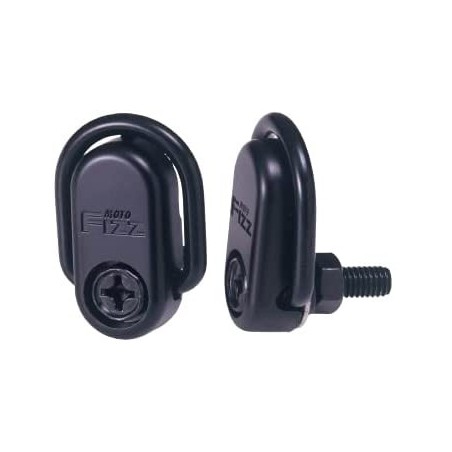 (MB-OT) Tanax Motofizz Cargo Hook, Black (Set of 2) [‎MF-4532]