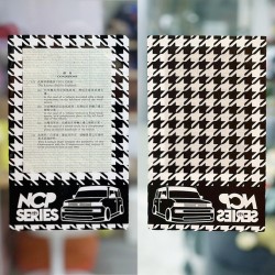 (CC-VLS) TOYOTA bB (NCP3X) 行車証貼 [LS-001]