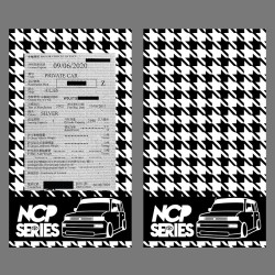 (CC-VLS) TOYOTA bB (NCP3X) Vehicle License Sticker [LS-001]