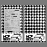 (CC-VLS) TOYOTA bB (NCP3X) Vehicle License Sticker [LS-002]