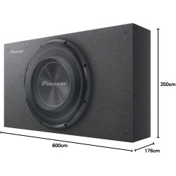 (C-AV-SW) Carrozzeria (Pioneer) 30cm Powered Subwoofer Speaker [TS-WX3030]