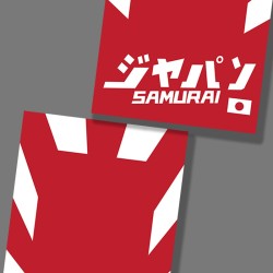 (CC-VLS) ジャパン SAMURAI “日本車” Vehicle License Sticker [LS-006]