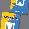 (CC-VLS) HONDA Vehicle License Sticker [LS-008]