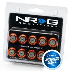 (CC-BO) NRG Innovations M6 Fender Washer 金屬用墊圈螺絲 [FW-100OR]