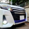 (CC-LLB) OFC TOYOTA 豐田ALPHARD VELLFIRE (30) 前鬼面罩 Bumper LED 燈裝飾, 一套2件 [FJ4612]