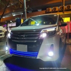 (CC-LLB) OFC TOYOTA 豐田ALPHARD VELLFIRE (30) 前鬼面罩 Bumper LED 燈裝飾, 一套2件 [FJ4612]