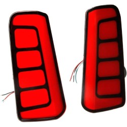 (CC-LRL) Tokutoyo (トクトヨ) TOYOTA ALPHARD VELLFIRE (30) Flowing Light LED Reflector Tail Lamp Set [‎C012218]