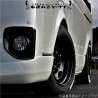 (CC-WRWH) ZERO (ゼロハウス) TOYOTA HIACE (200) CRAZY T-1 Wheels - Tetchin Iron, Black [T-1-BK]