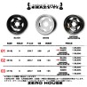 (CC-WRWH) ZERO (ゼロハウス) TOYOTA HIACE (200) CRAZY T-1 Wheels - Tetchin Iron, Black [T-1-BK]