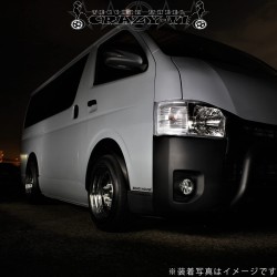 (CC-WRWH) ZERO (ゼロハウス) TOYOTA 豐田 HIACE (200) CRAZY T-1 車輪 - Tetchin Iron, 電鍍 [T-1-CH]