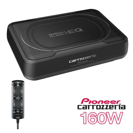 (C-AV-SW) Carrozzeria (Pioneer) 160W 20x13 cm Powered Subwoofer [‎TS-WX130DA]