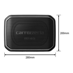 (C-AV-SW) Carrozzeria (Pioneer) 170W 20x13 cm Powered Subwoofer [TS-WX140DA]